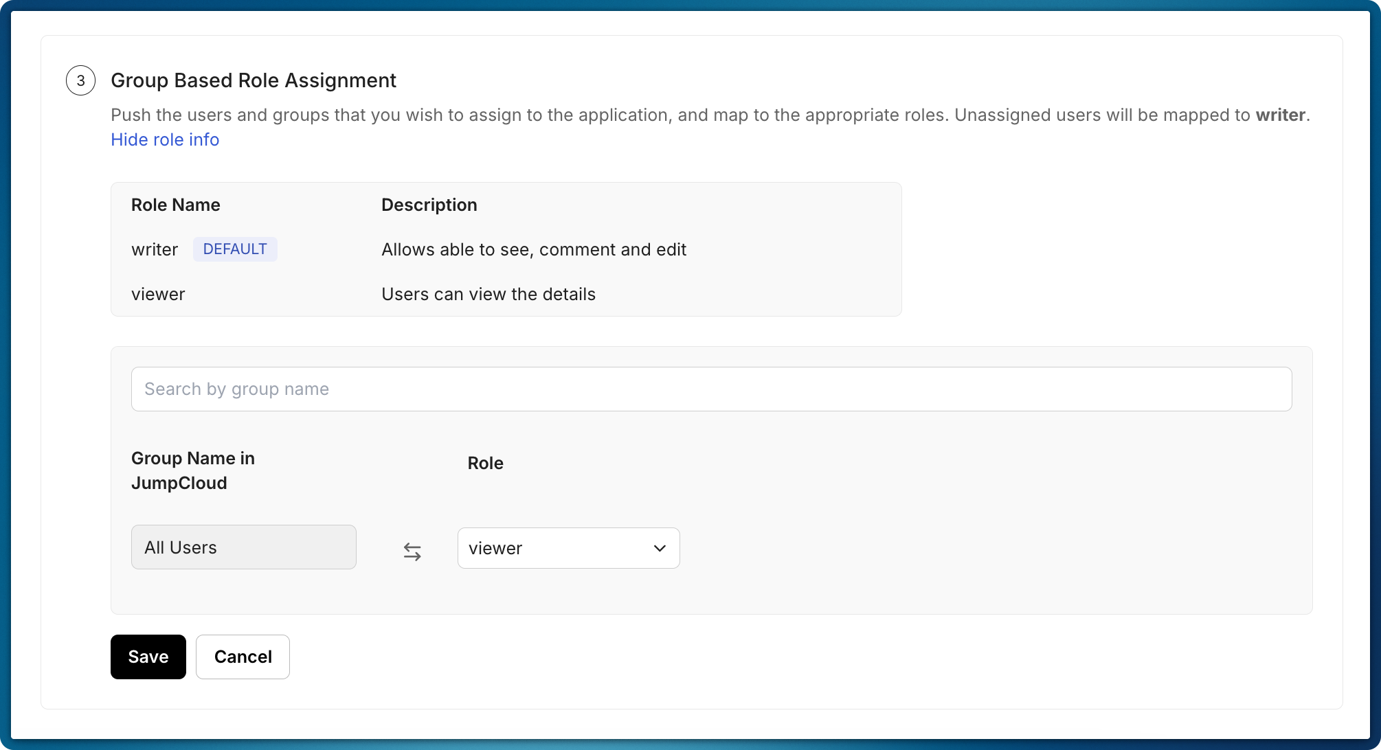 Mapping directory groups to application roles in Scalekit